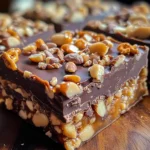 Decadent Caramel Chocolate Crunch Bars: A Sweet Indulgence