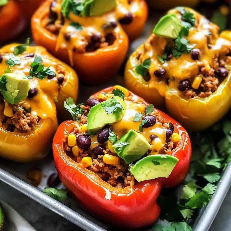 Easy Taco Stuffed Peppers