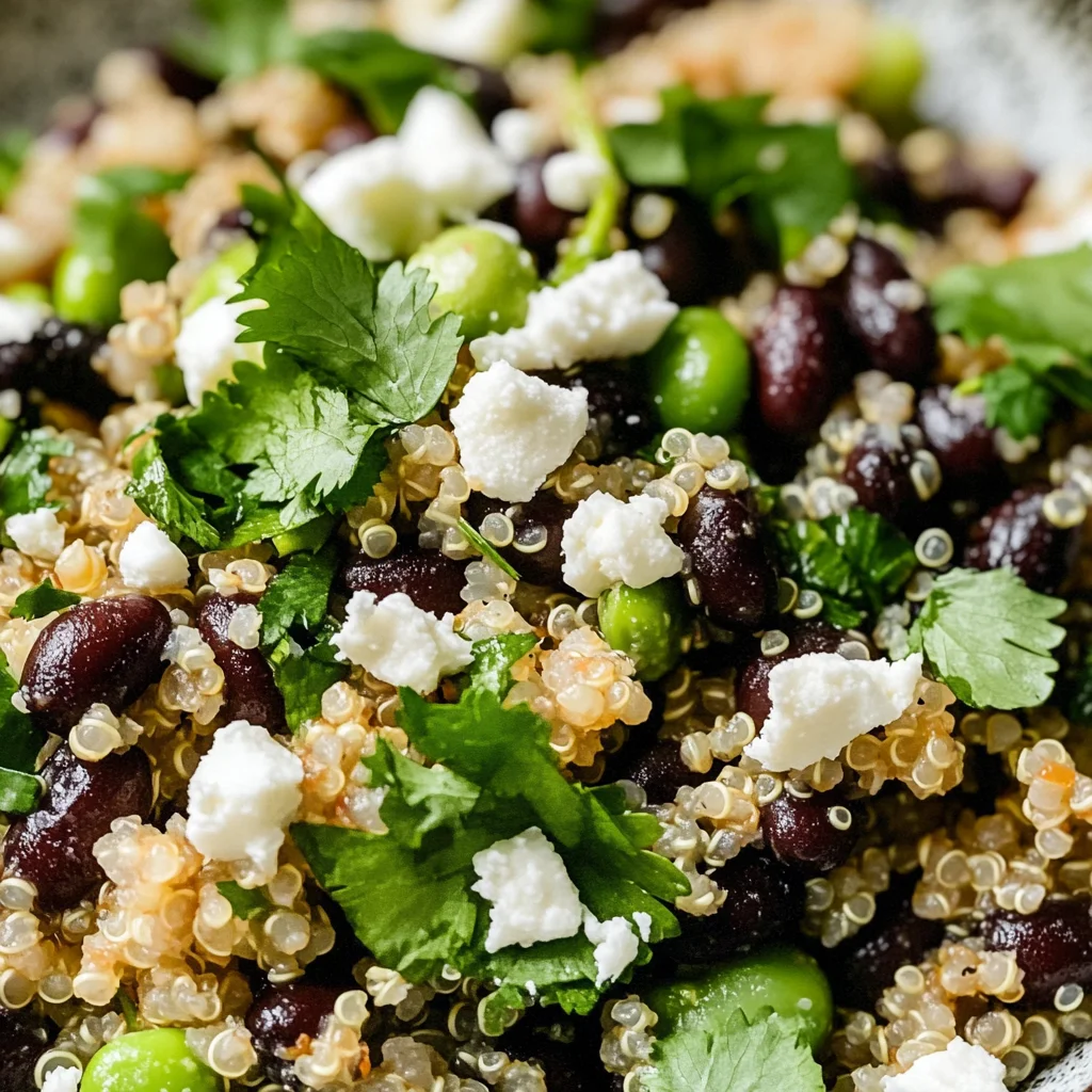 Black Bean Quinoa Salad Recipe
