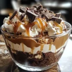 Caramel Cheesecake Brownie Trifle Delight