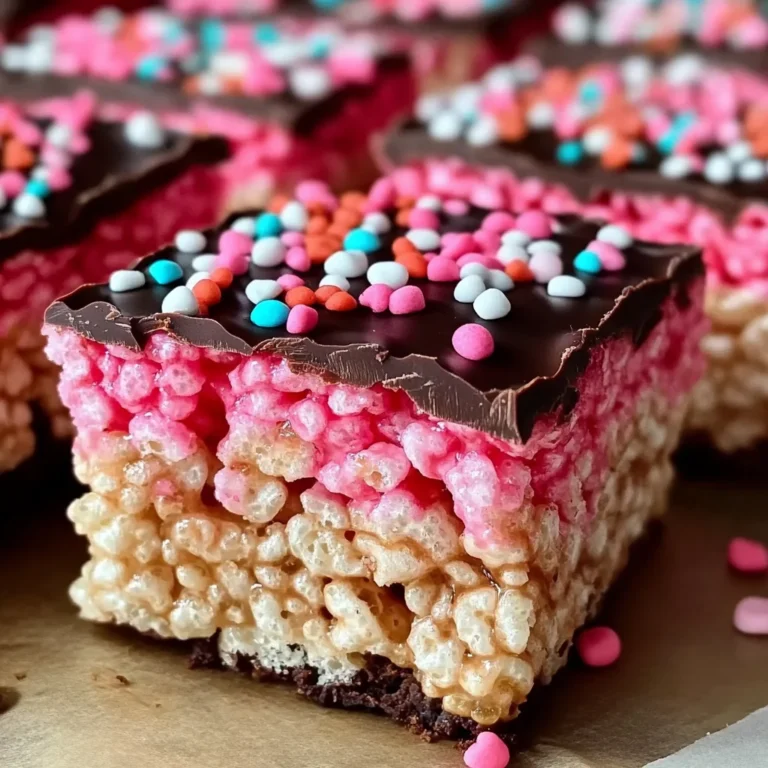 Cherry Rice Krispie Treats