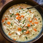 Crack Chicken and Rice Soup