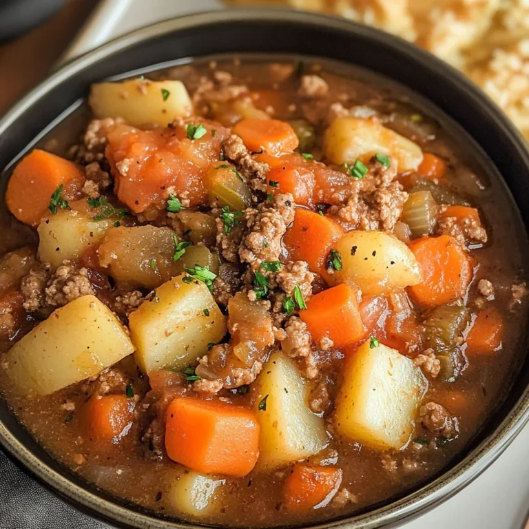 Crock Pot Poor Man's Stew