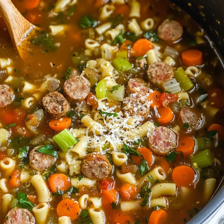 Easy Italian Sausage Soup