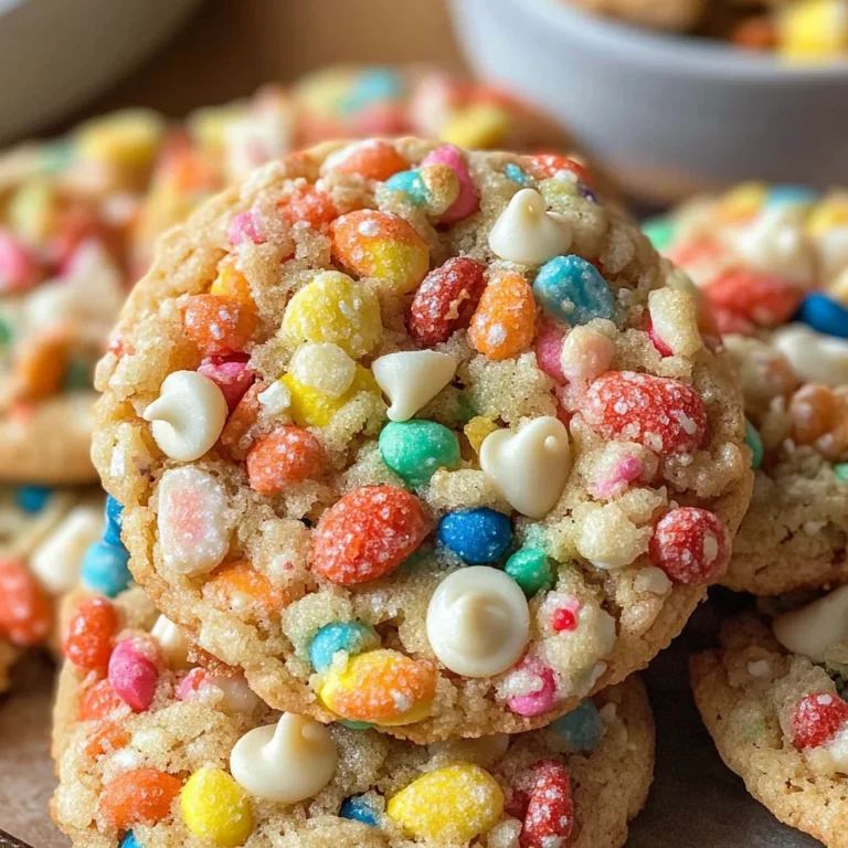 Fruity Pebble Cookies