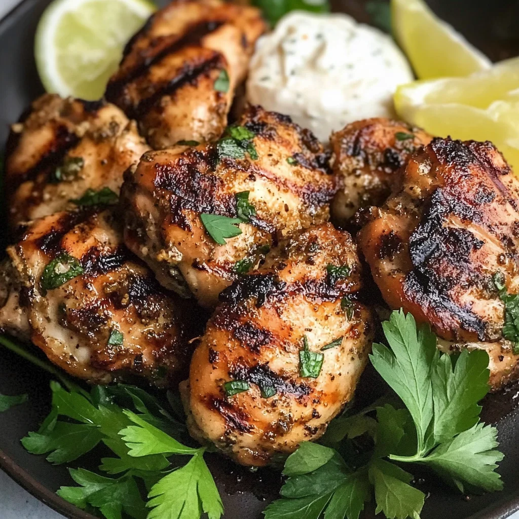 Greek Yogurt Marinated Chicken