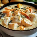 Hearty Nova Scotia Seafood Chowder for Cozy Nights In