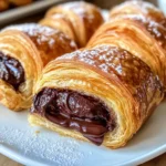 Homemade Chocolate Croissants