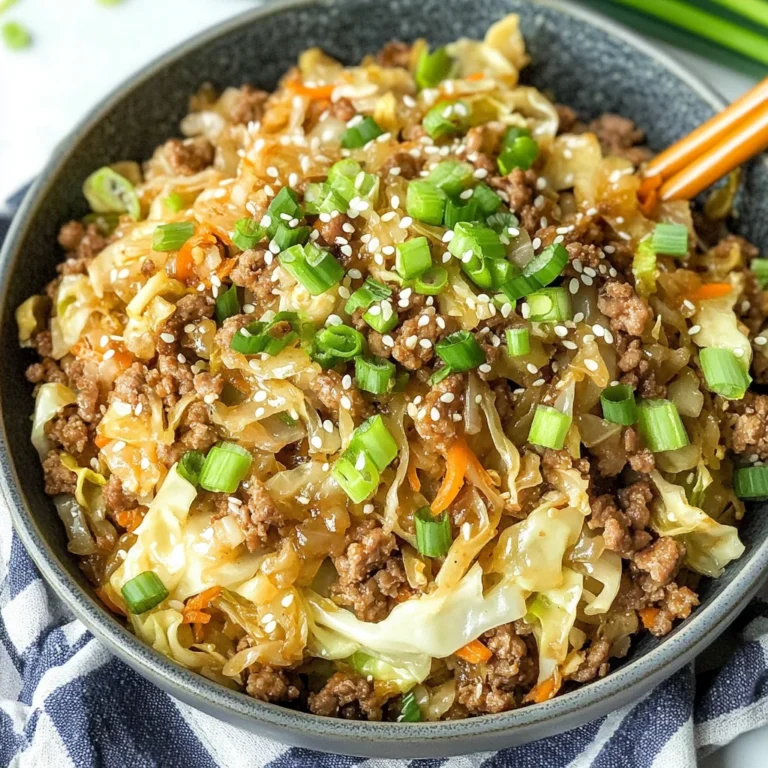 Inside Out Egg Roll in a Bowl