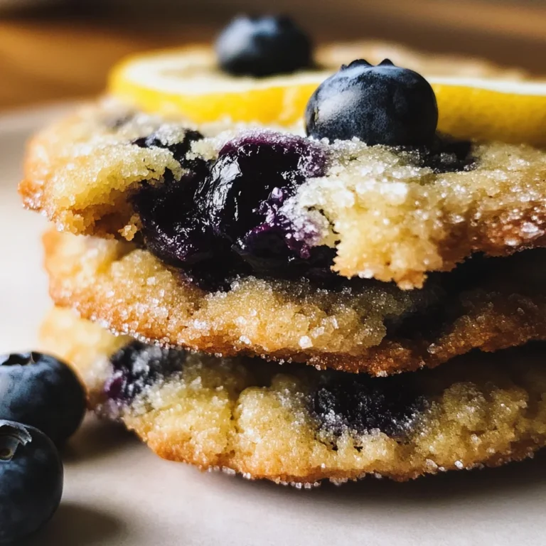 Lemon Blueberry Cookies