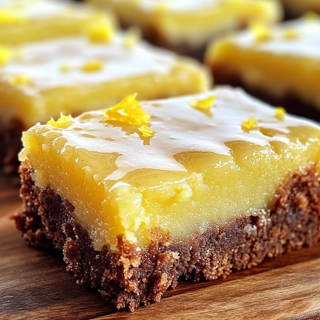 Lemon Brownies