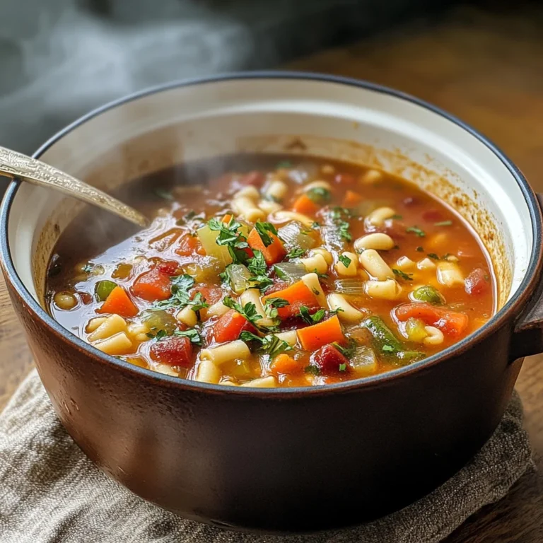 Minestrone Soup (Olive Garden Copycat)