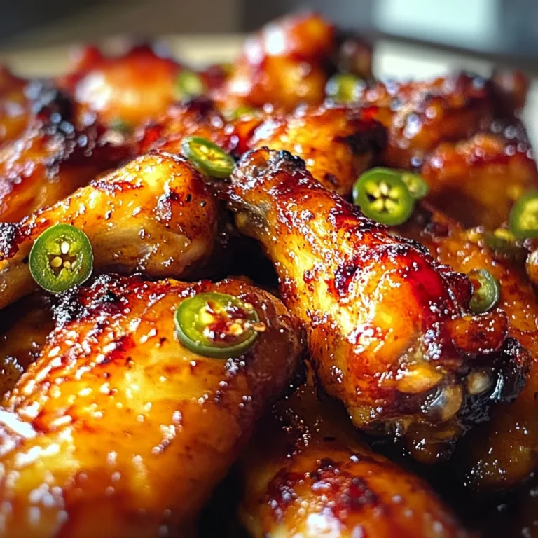 Pineapple Cowboy Candy Chicken Wings
