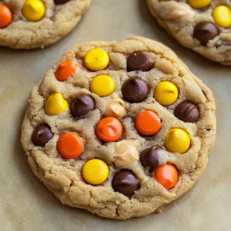 Reese's Pieces Peanut Butter Cookies
