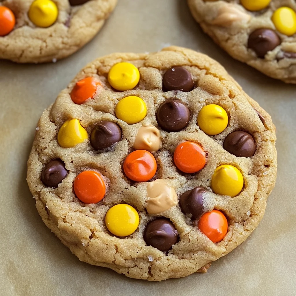 Reese's Pieces Peanut Butter Cookies