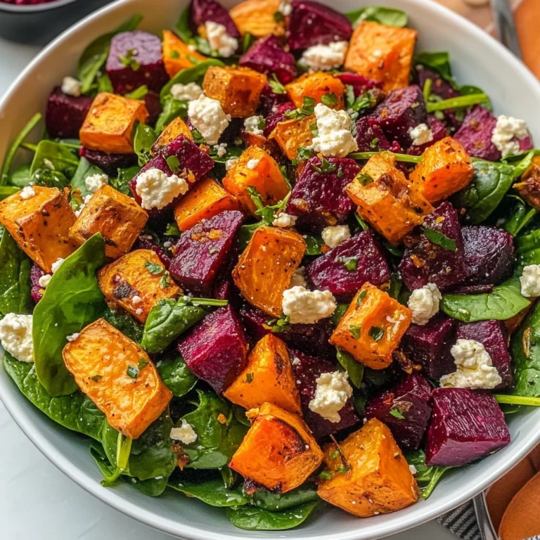 Roasted Beet Sweet Potato Salad: A Delicious & Healthy Recipe