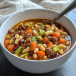 Slow Cooker Copycat Olive Garden Pasta e Fagioli
