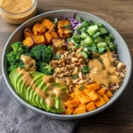 Thai Peanut Sweet Potato Buddha Bowl