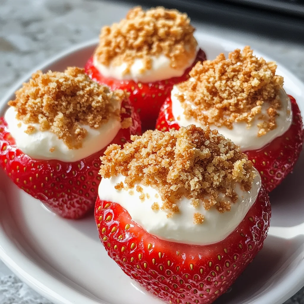 Cheesecake Deviled Strawberries: A Delightful No-Bake Treat!