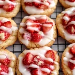 Homemade Strawberry Shortcake Butter Cookies