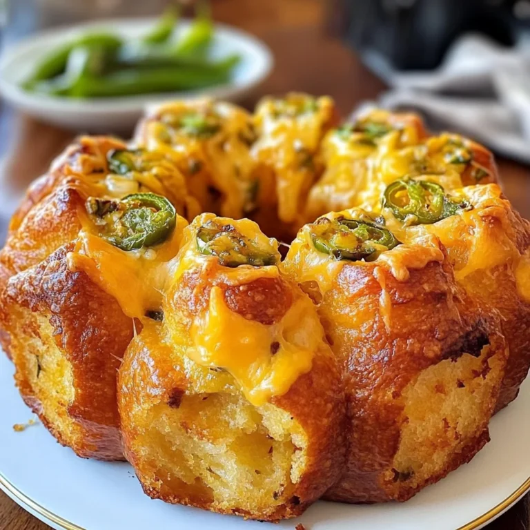 Jalapeno Cheese Monkey Bread