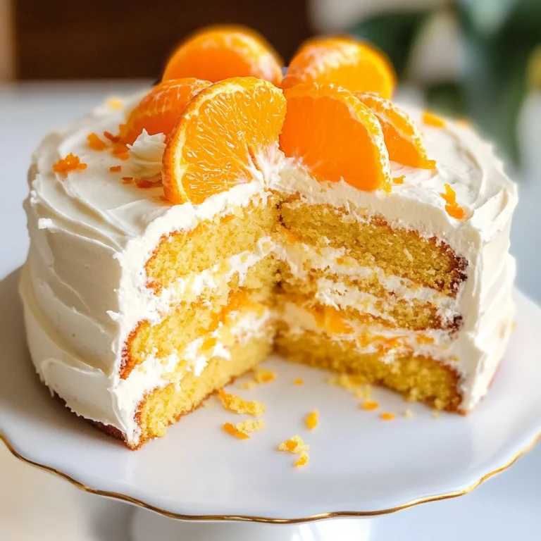 Mandarin Orange Cake