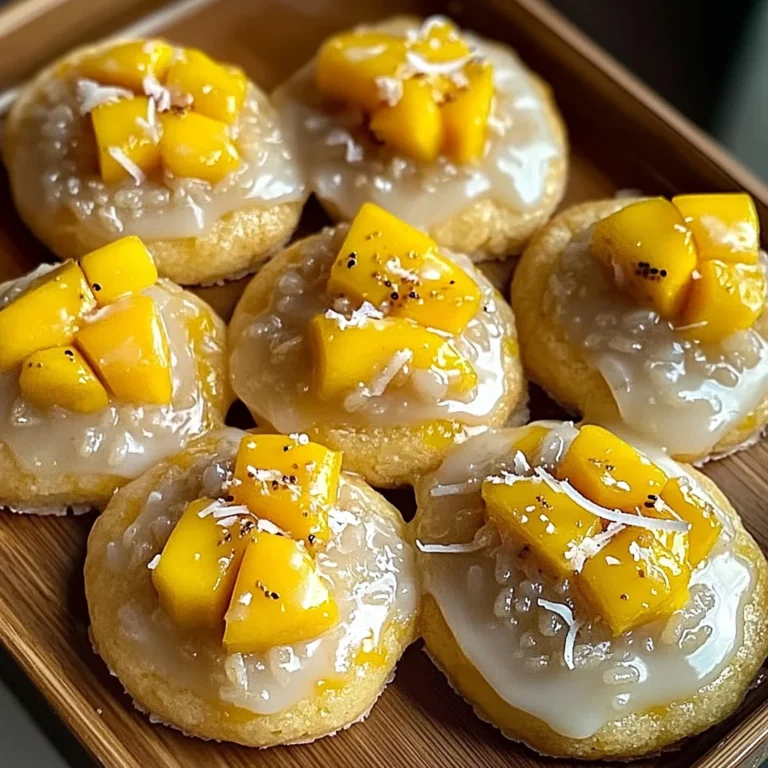 Mango Sticky Rice Cookies: Irresistibly Sweet Fusion Treats