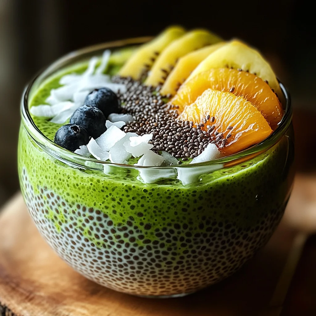 Matcha Chia Pudding – A Creamy u0026amp; Energizing Superfood Treat