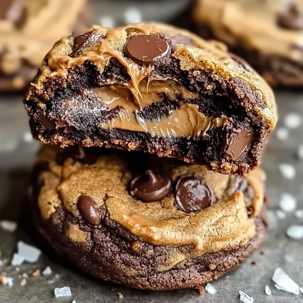 Peanut Butter Brownie Cookies