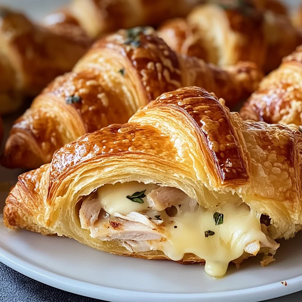Baked Turkey and Cheese Croissant Recipe