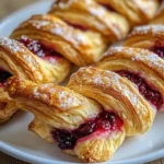 Berry Puff Twists