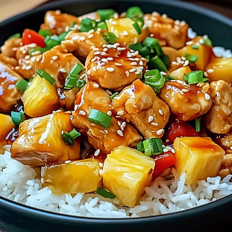 Best Pineapple Chicken and Rice Recipe
