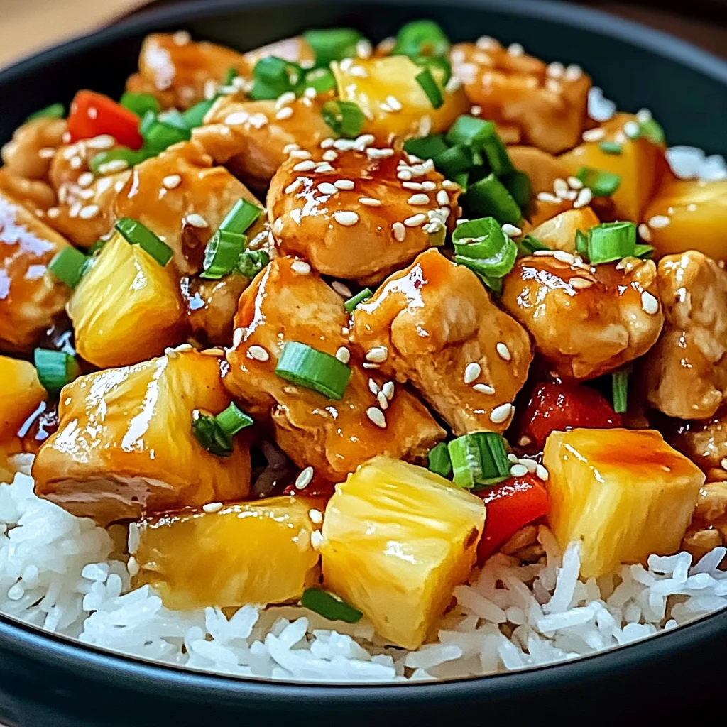 Best Pineapple Chicken and Rice Recipe