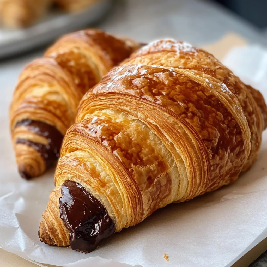 Chocolate Croissants from Scratch Recipe