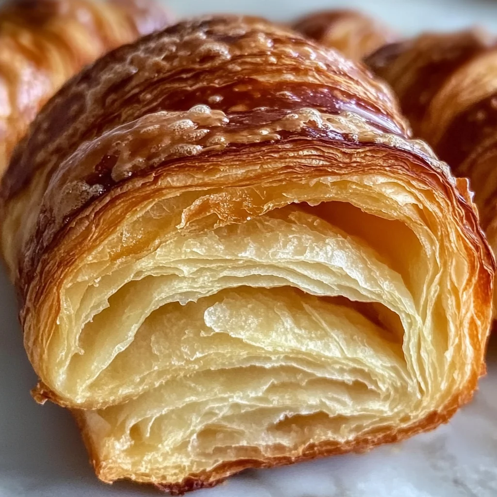 Crispy Croissant Layers Recipe Easy Homemade Flaky Pastries Guide