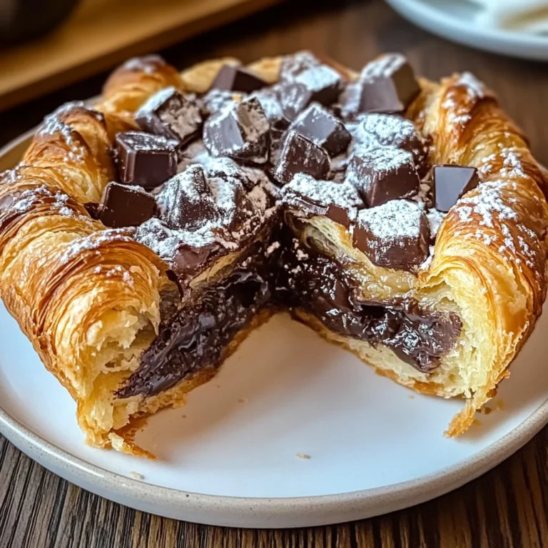 Decadent Chocolate Croissant Breakfast Bake for Your Mornings