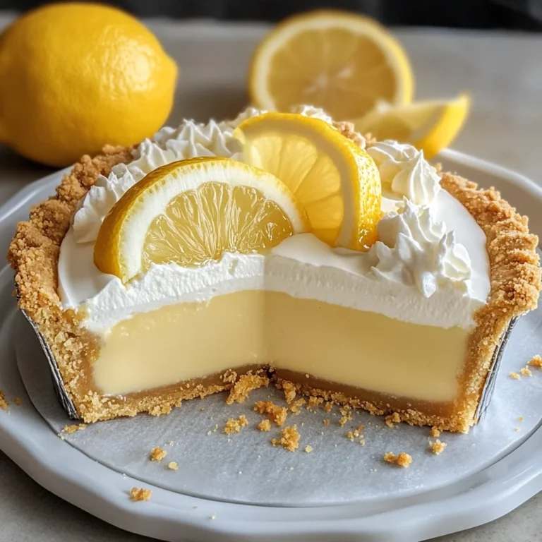 Deliciously Zesty Lemon Icebox Pie Made Easy at Home