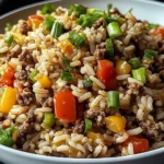Dirty Rice with Ground Beef