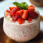 Easy 4-ingredient Strawberry Sago