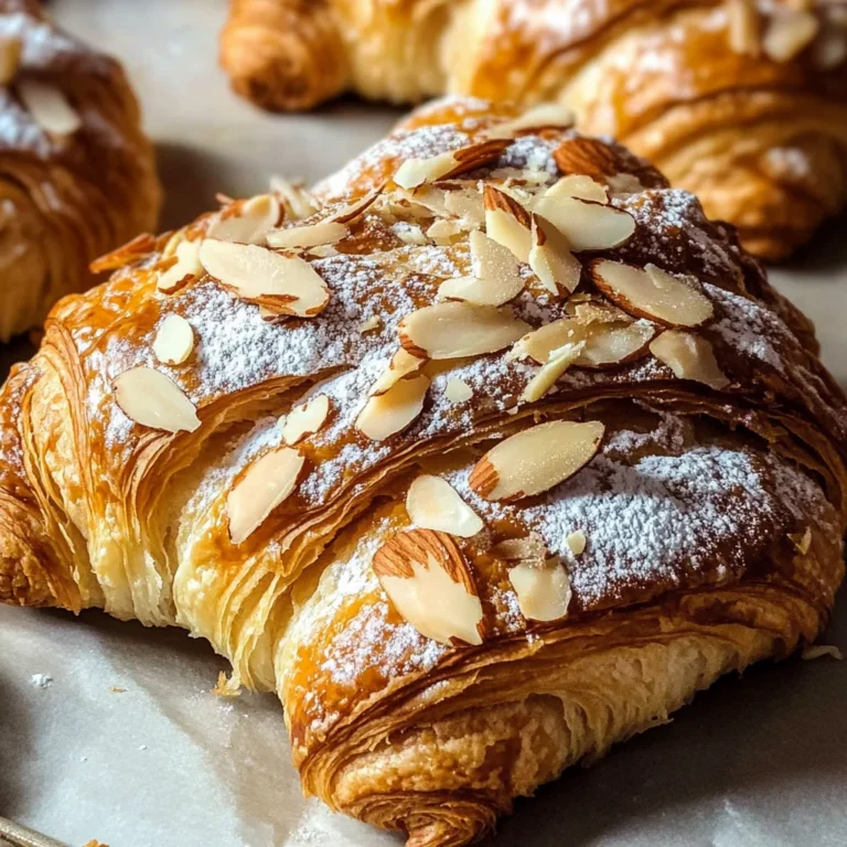 Easy Almond Croissants