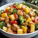 Healthy Pineapple Chicken Stir Fry Recipe