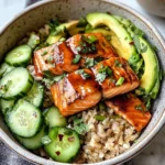 Honey Glazed Salmon Bowl: Quick, Healthy & Delicious Dinner