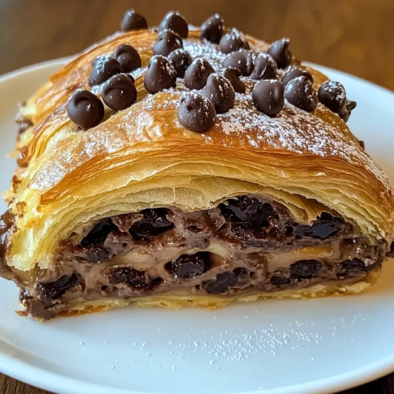 Indulgent Decadent Chocolate Croissant Breakfast Bake Bliss