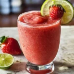 Nonalcoholic Strawberry Margaritas