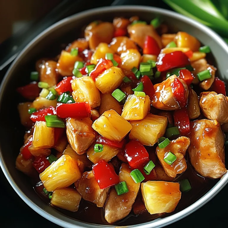 Pineapple Chicken Stir-Fry