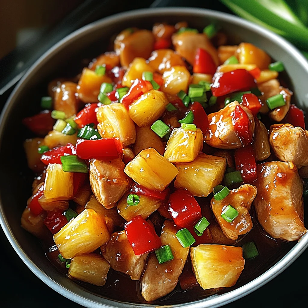 Pineapple Chicken Stir-Fry