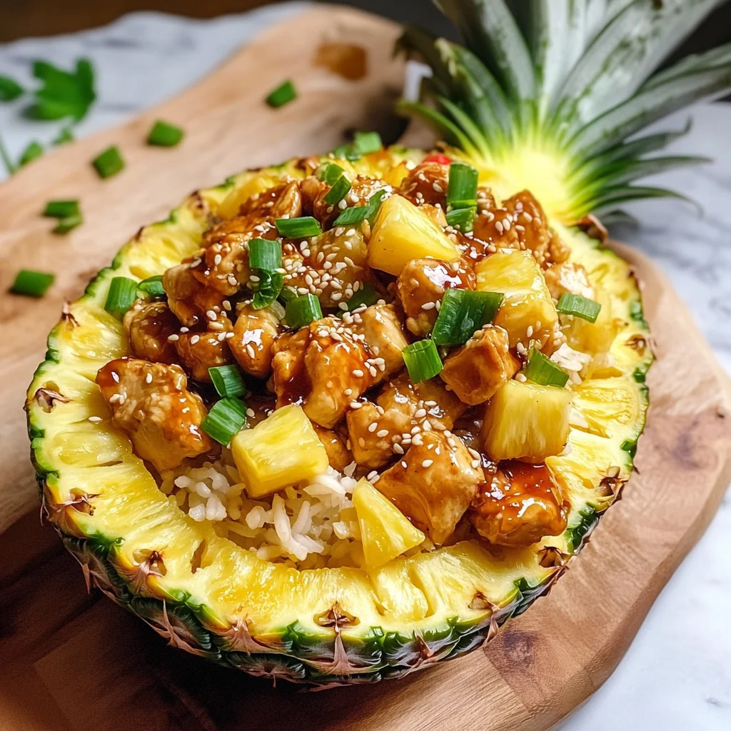 Pineapple Chicken With Rice Recipe