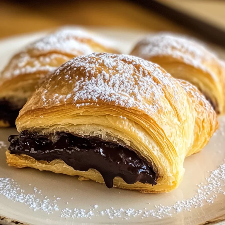 Shortcut Chocolate Croissants