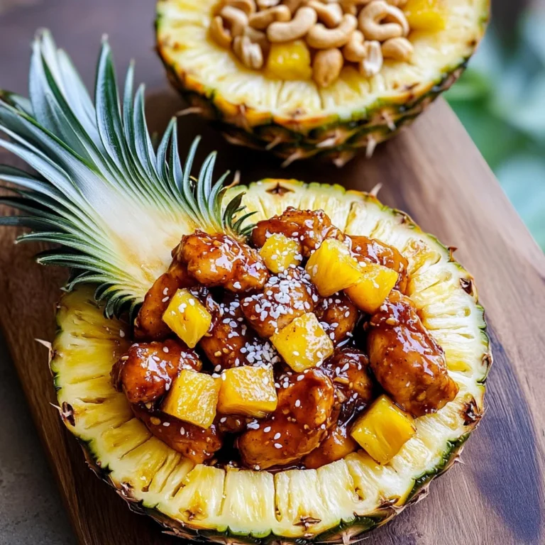 Sticky Pineapple Chicken