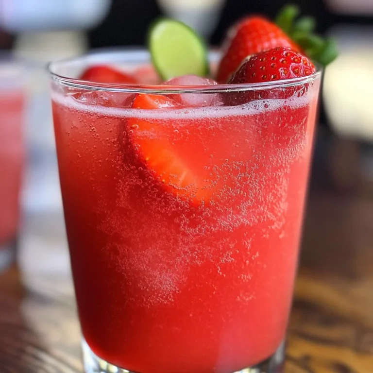 Strawberry Agua Fresca